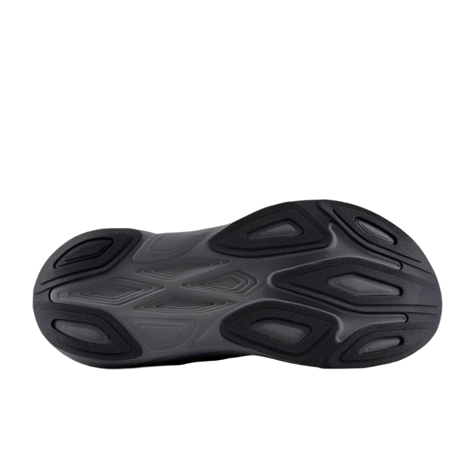 New Balance Men's Fresh Foam X More v6 Running Shoes in Black/Castlerock/Black Metallic AW25 - Image 4