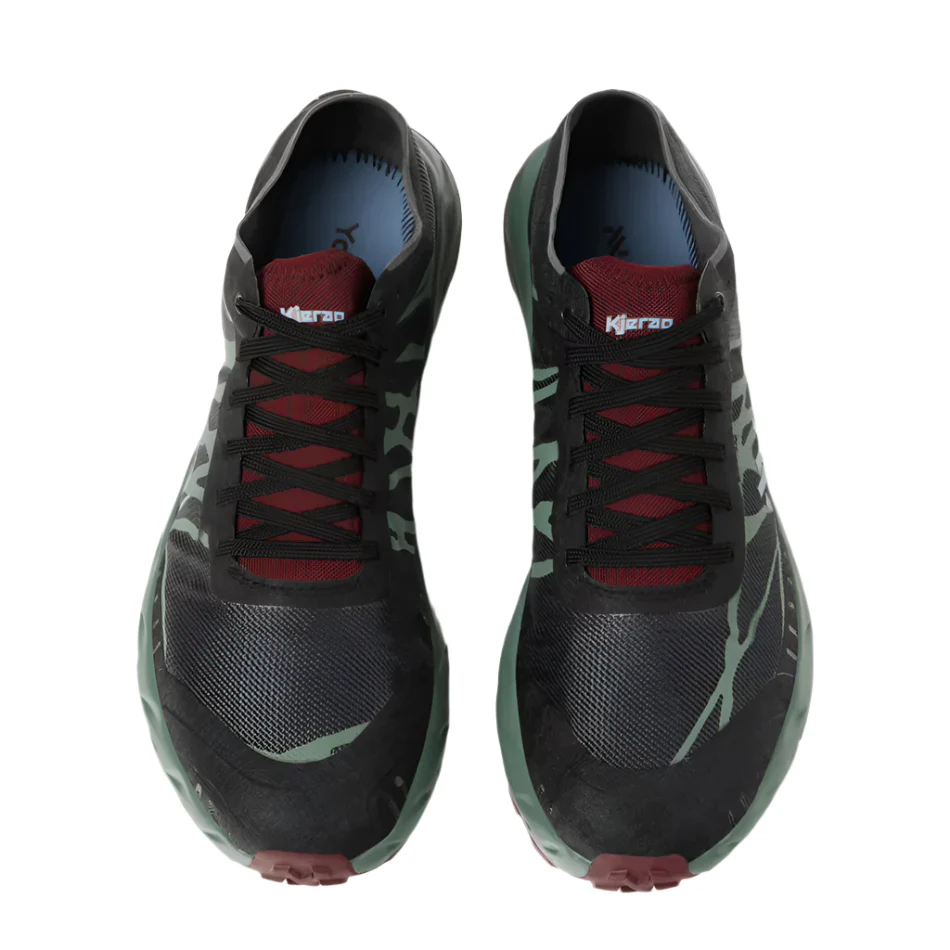 NNormal Unisex Kjerag Brut Trail Running Shoes in Red/Green AW25 - Image 2