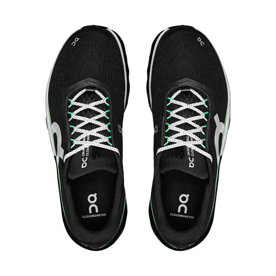 On Men's Cloudmonster 2 Running Shoes in Black/Glacier AW25 - Image 2