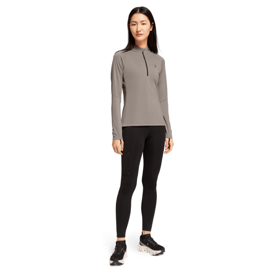 On Women's Climate Shirt in Cinder SS25