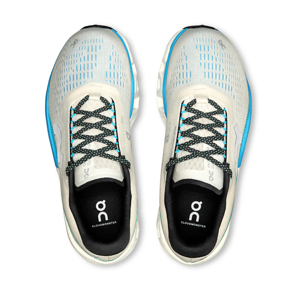 On Women's Cloudmonster 2 Running Shoes in Cream/Horizon SS25 - Image 3