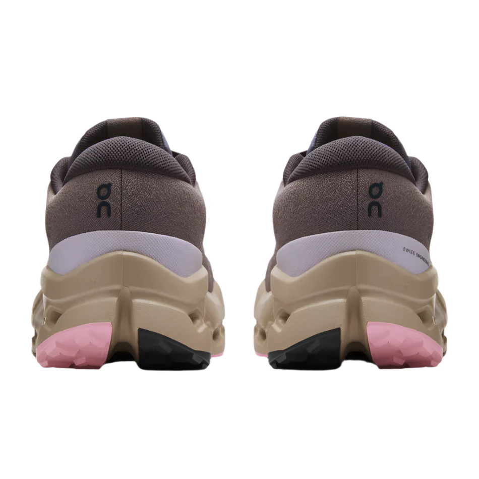 On Women's Cloudsurfer Trail 2 Waterproof Running Shoes in Cinder/Desert AW25 - Image 3