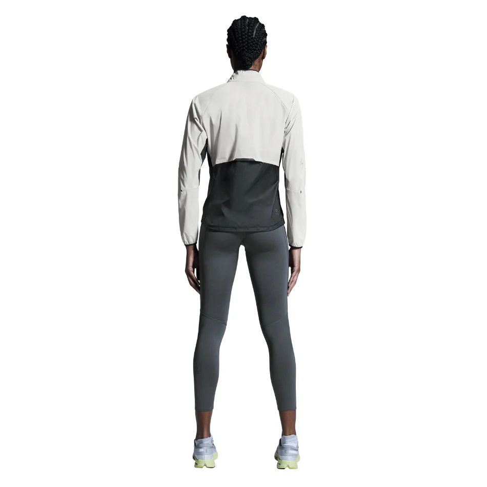 On Women's Weather Jacket in Silver/Eclipse SS25 - Image 2