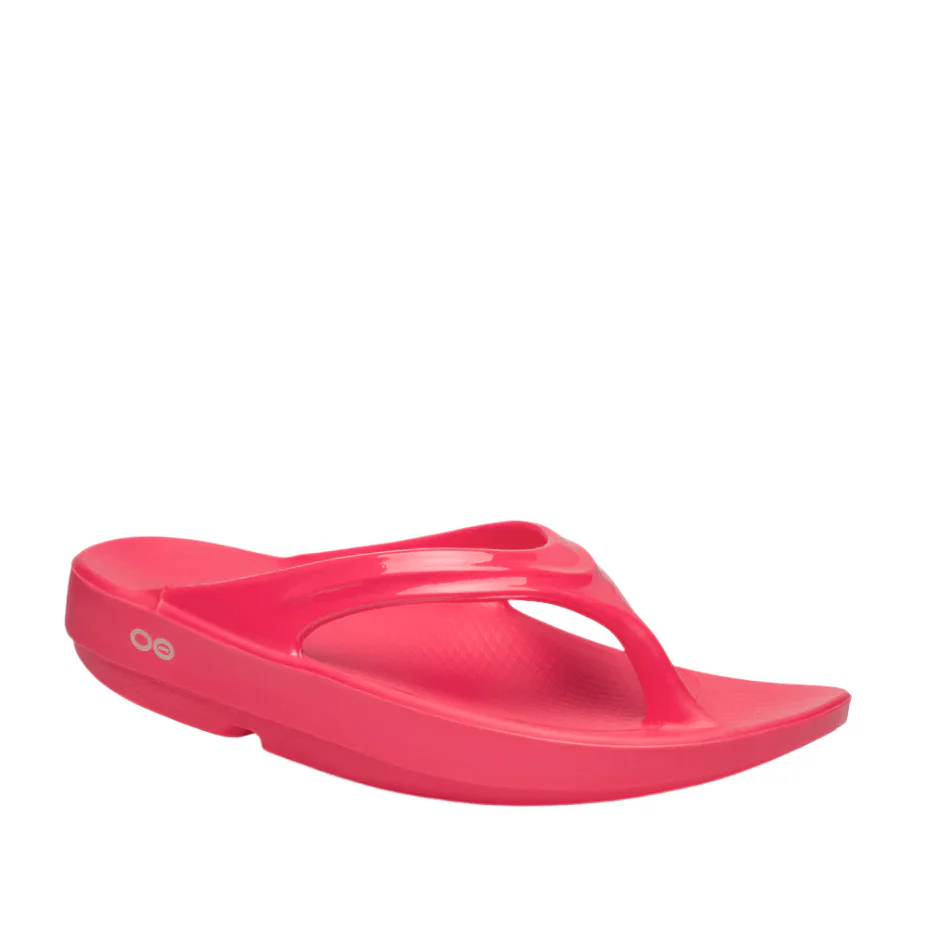 OOFOS Women's OOlala Sandal in Neon Berry SS25