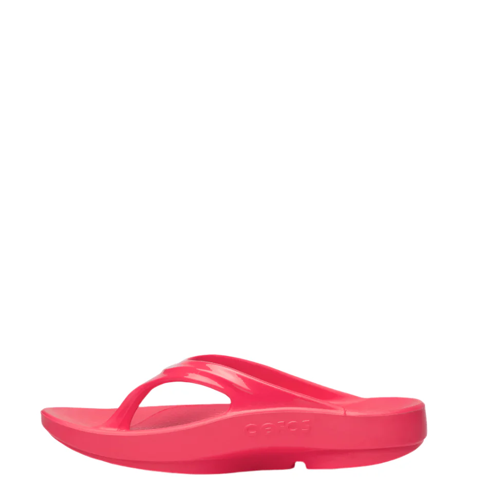 OOFOS Women's OOlala Sandal in Neon Berry SS25 - Image 3