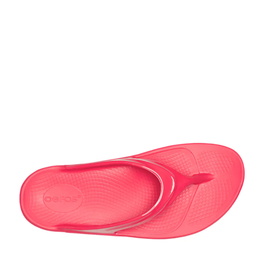 OOFOS Women's OOlala Sandal in Neon Berry SS25 - Image 4