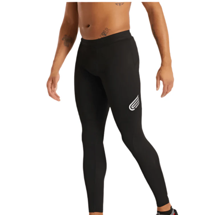 Pressio Men's EQ Run Tight in Black/Silver AW25 - Image 3