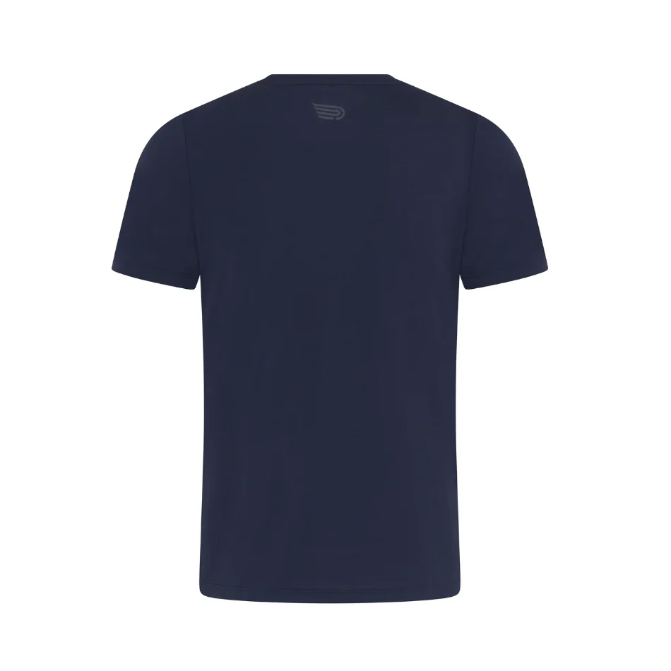 Pressio Men's Sustain Short Sleeved T-shirt in Navy AW25 - Image 2