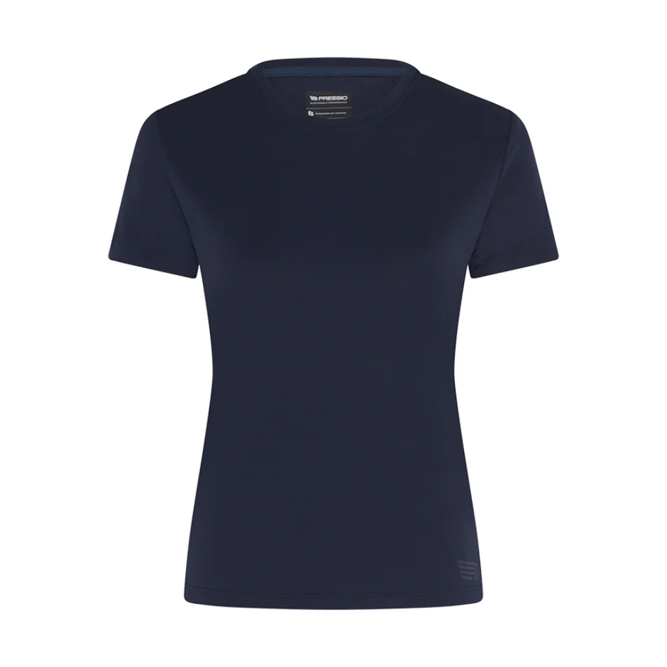 Pressio Women's Sustain Short Sleeved Top in Navy AW25