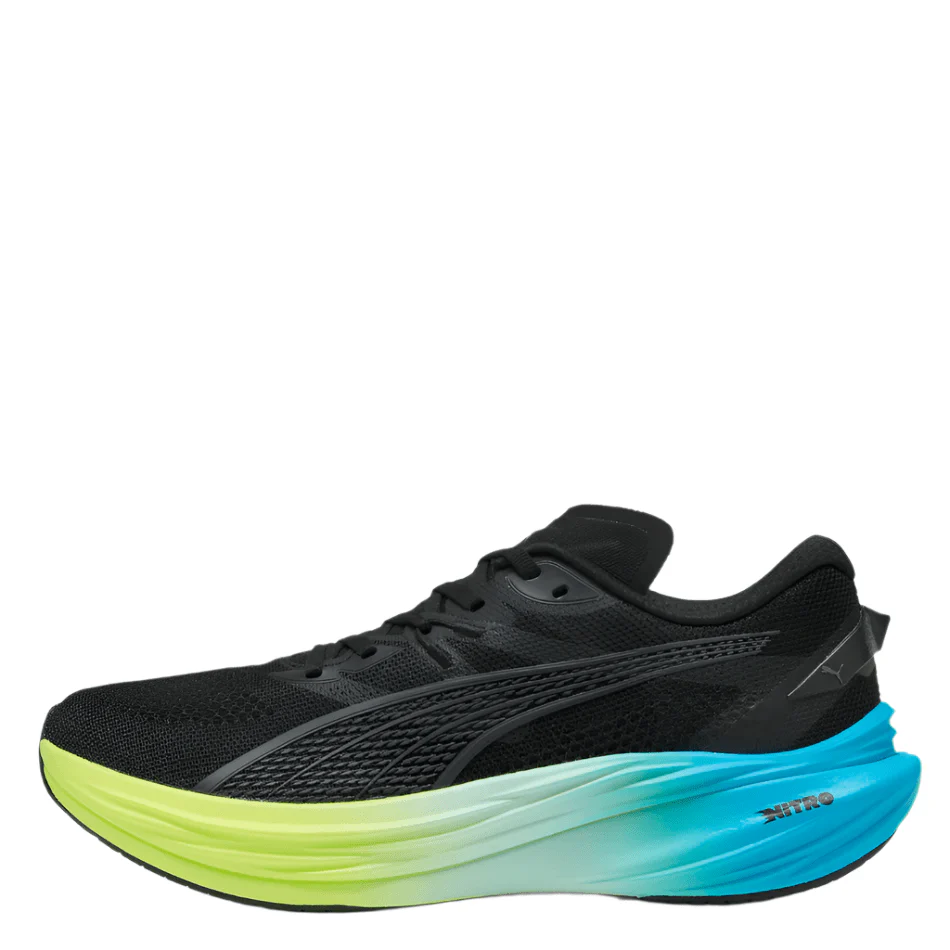 PUMA Men's Deviate NITRO 3 Running Shoes in Puma Black/Speed Blue AW25 - Image 4