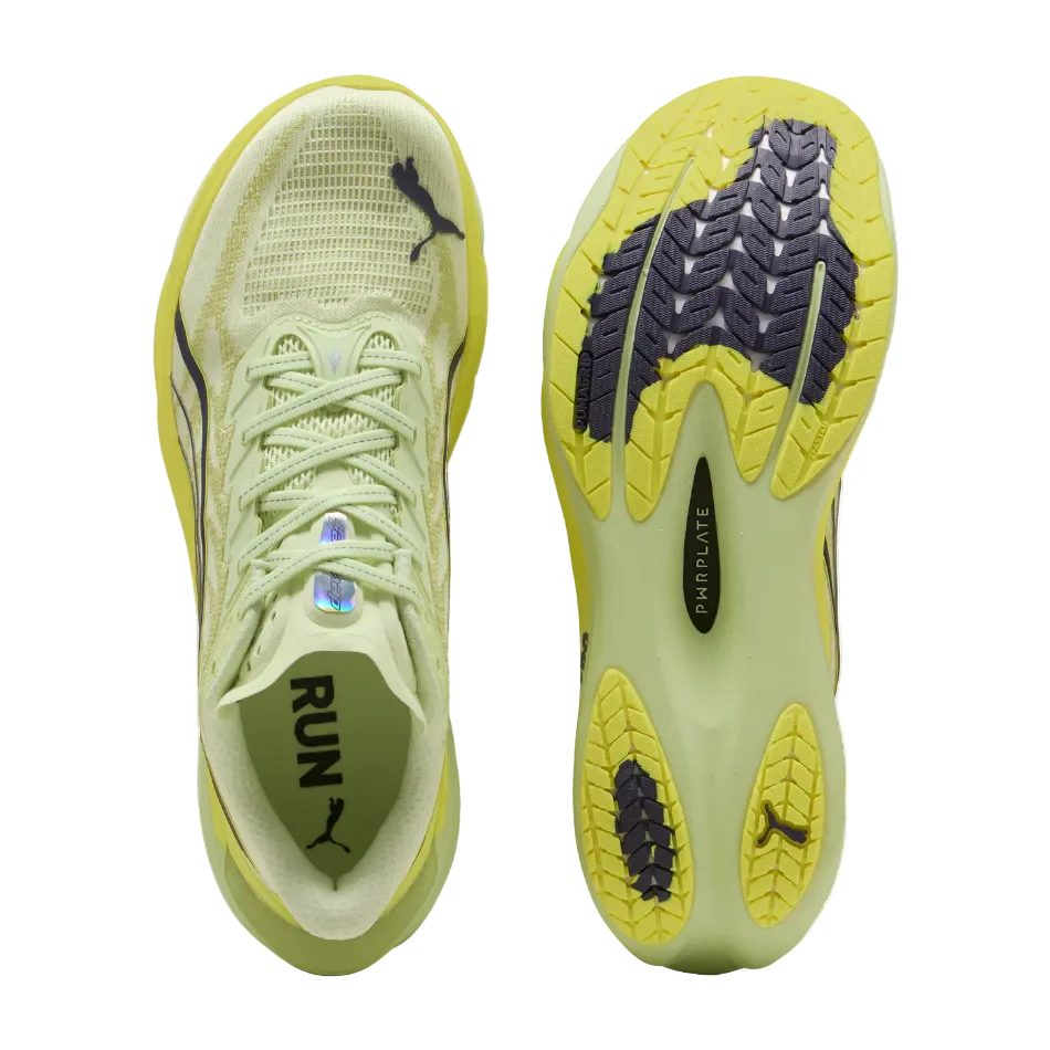 PUMA Women's Deviate NITRO 4 Running Shoes in Apple Spritz/Lux Lime SS26 - Image 2