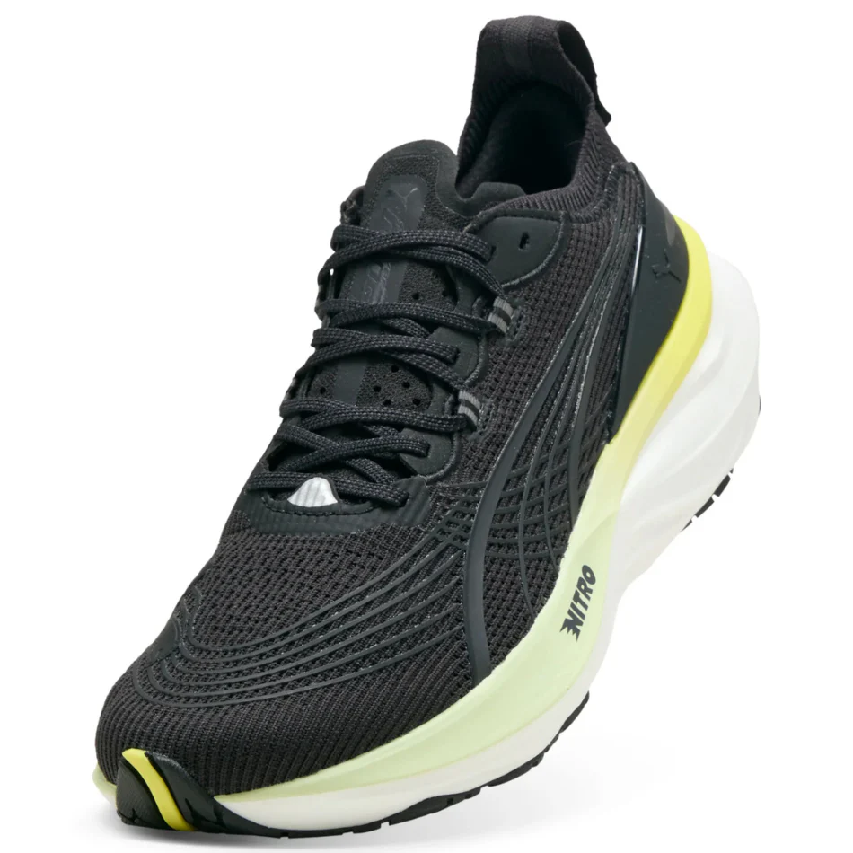 PUMA Men's ForeverRun NITRO 2 Running Shoes in PUMA Black/Apple Spritz SS26 - Image 4