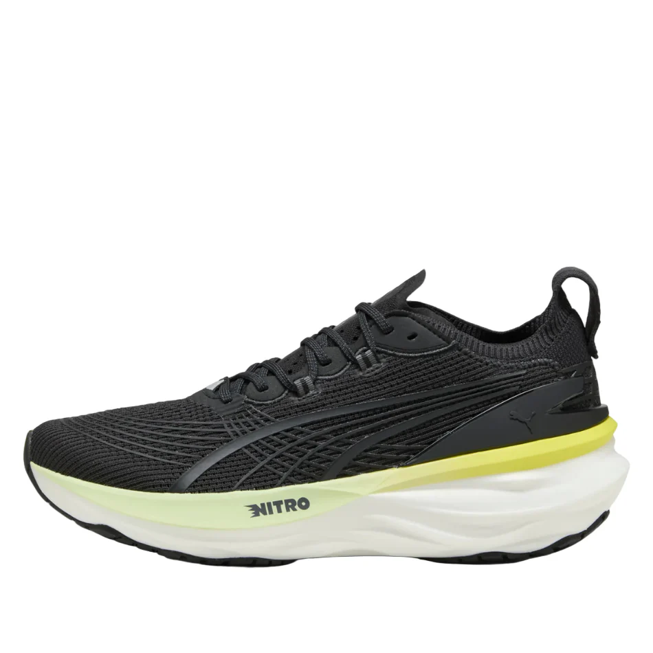 PUMA Men's ForeverRun NITRO 2 Running Shoes in PUMA Black/Apple Spritz SS26 - Image 5