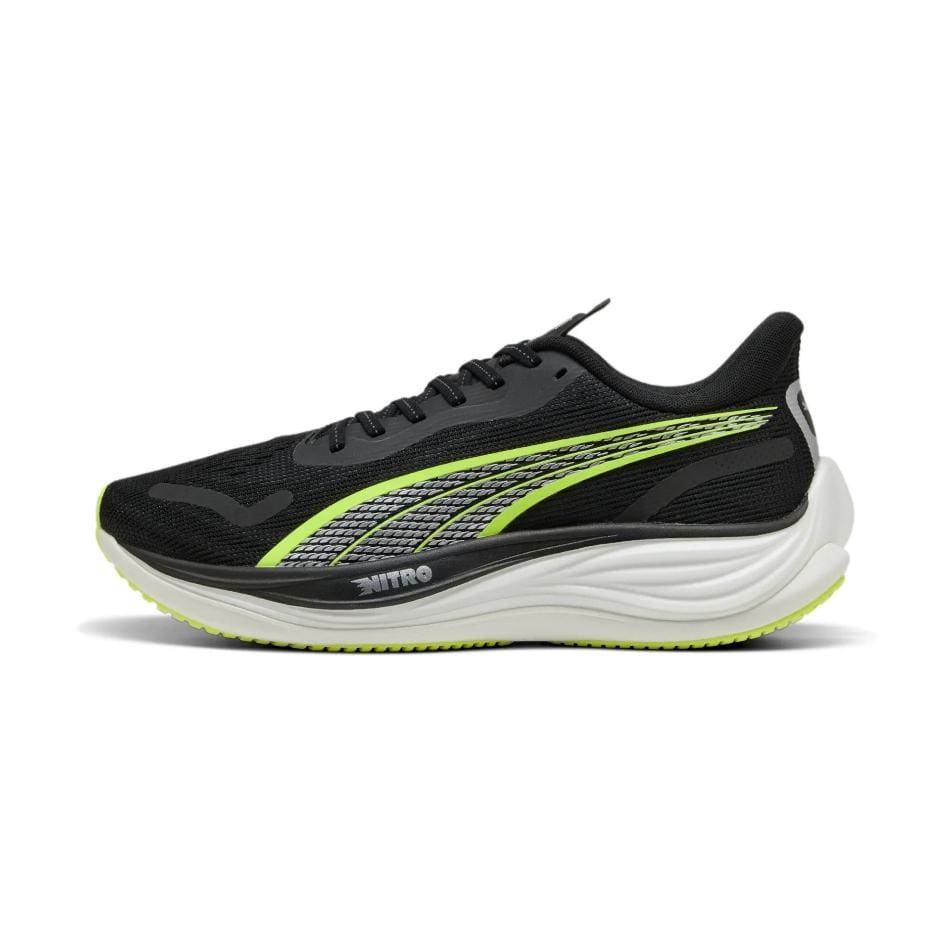 Puma Men's Velocity Nitro 3 Running Shoes in Puma Black/Yellow Alert SS25 - Image 6