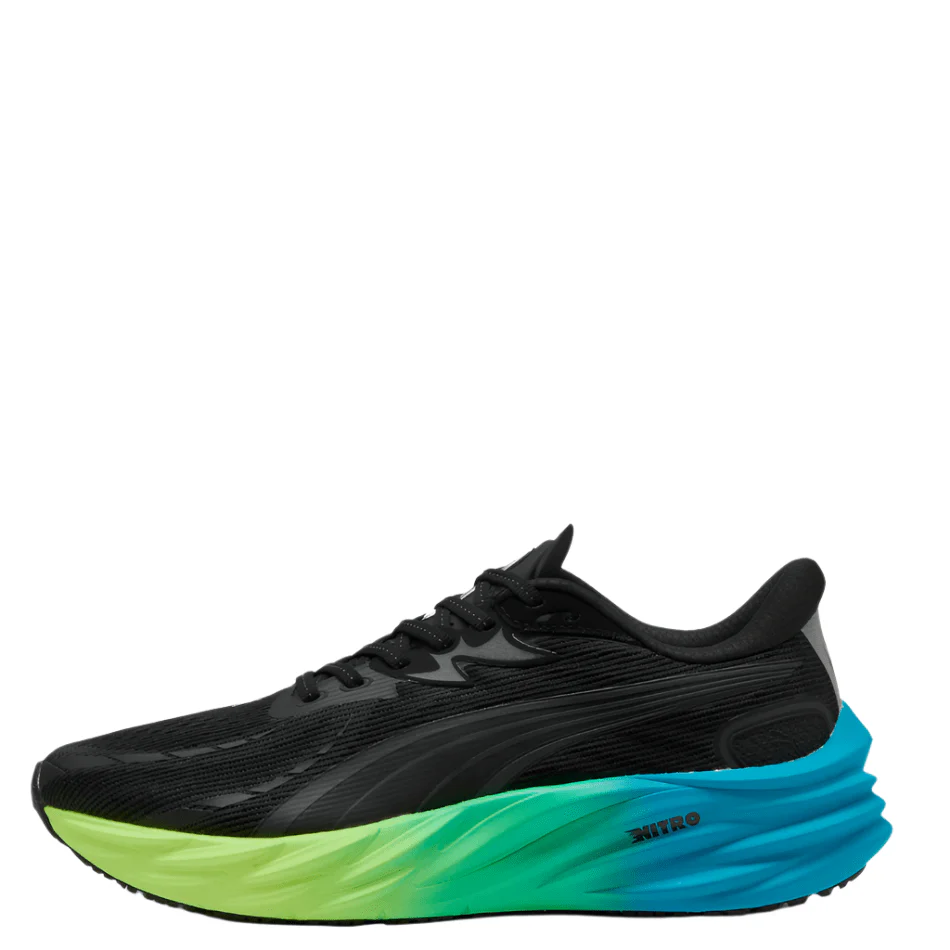 PUMA Men's Velocity NITRO 4 Running Shoes in PUMA Black/Speed Blue AW25 - Image 4