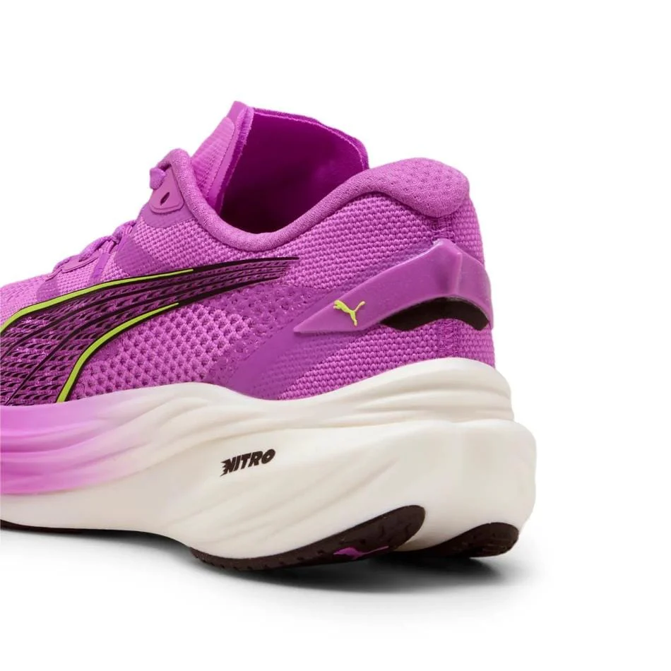 Puma Women's Deviate NITRO 3 Running Shoes in Pure Magenta/Yellow Alert/Puma White SS25 - Image 2