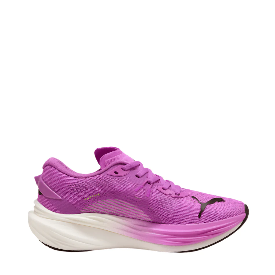 Puma Women's Deviate NITRO 3 Running Shoes in Pure Magenta/Yellow Alert/Puma White SS25 - Image 6