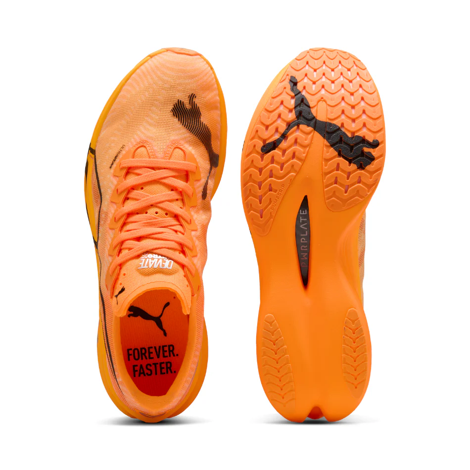 PUMA Women's Deviate NITRO Elite 3 Running Shoes in Heat Fire/PUMA Black AW25 - Image 2