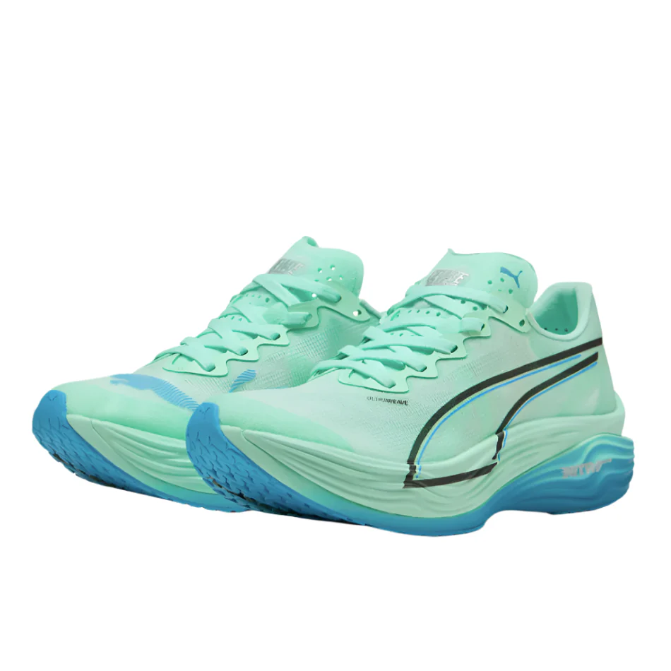 PUMA Women's Deviate NITRO Elite 3 Running Shoes in Mint Melt/Speed Blue AW25 - Image 2