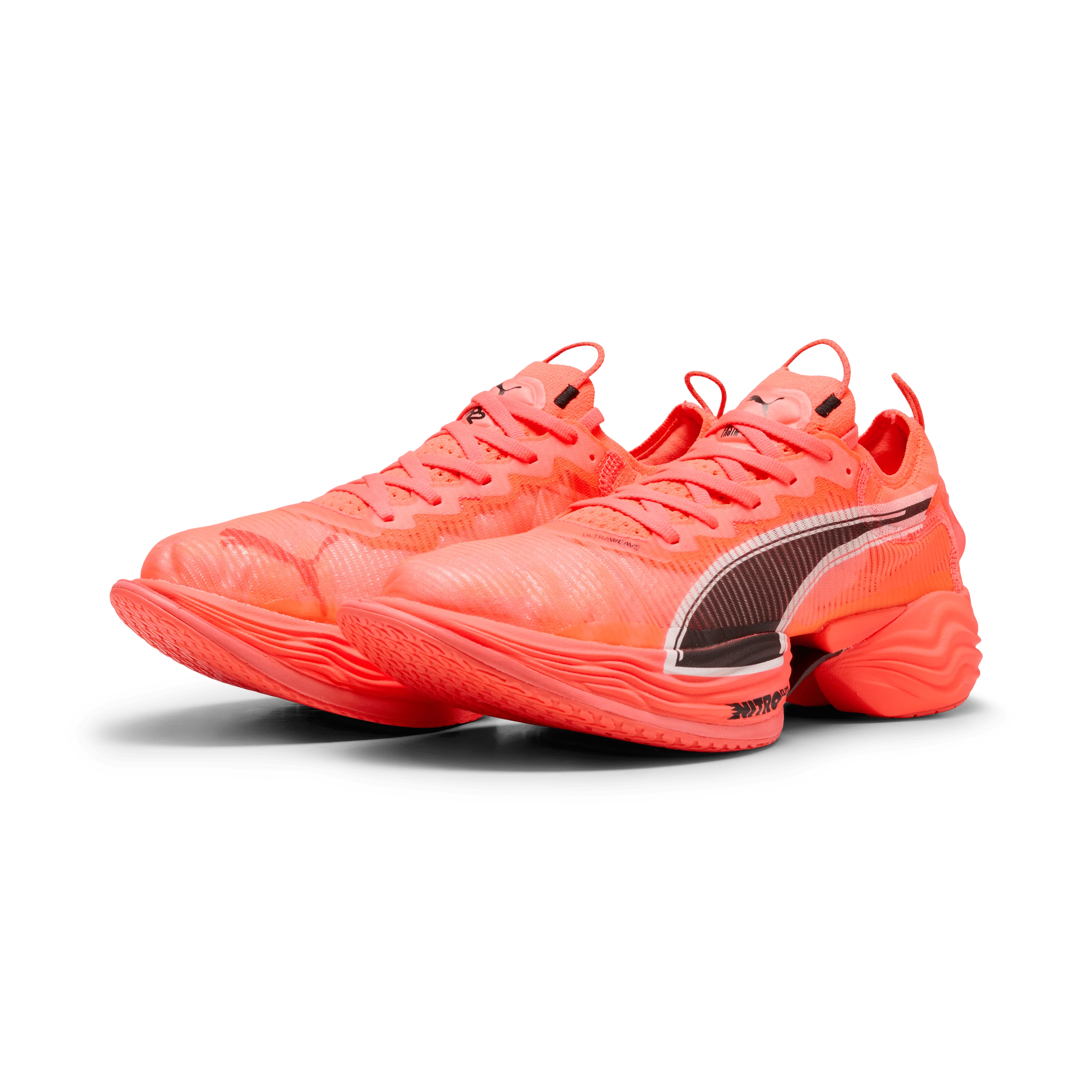 Puma Women's Fast-R NITRO Elite 2 Running Shoes in Glowing Red/Puma White SS25 - Image 3