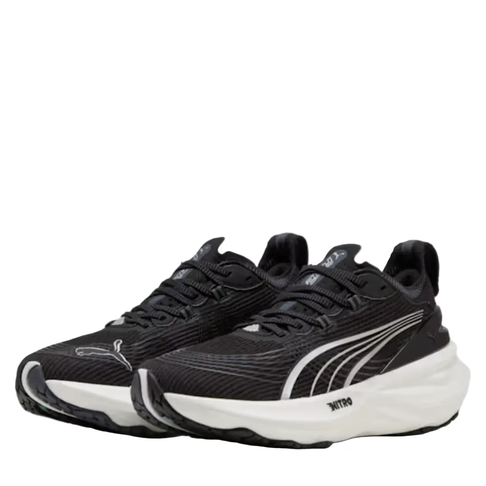 PUMA Women's ForeverRun NITRO 2 Running Shoes in PUMA Black/PUMA White SS26 - Image 3