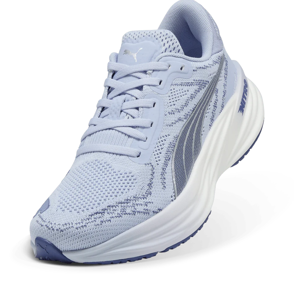 Puma Women's Magnify NITRO 2 Running Shoes in Cool Weather/Blue Crystal SS25 - Image 6