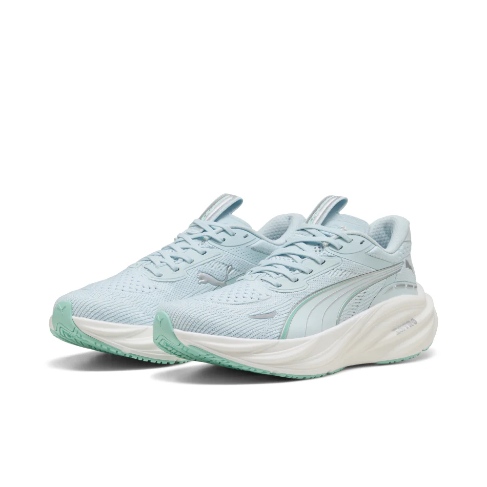 PUMA Women's Magnify NITRO 3 Running Shoes in Sea Glass/Mint Melt AW25 - Image 3