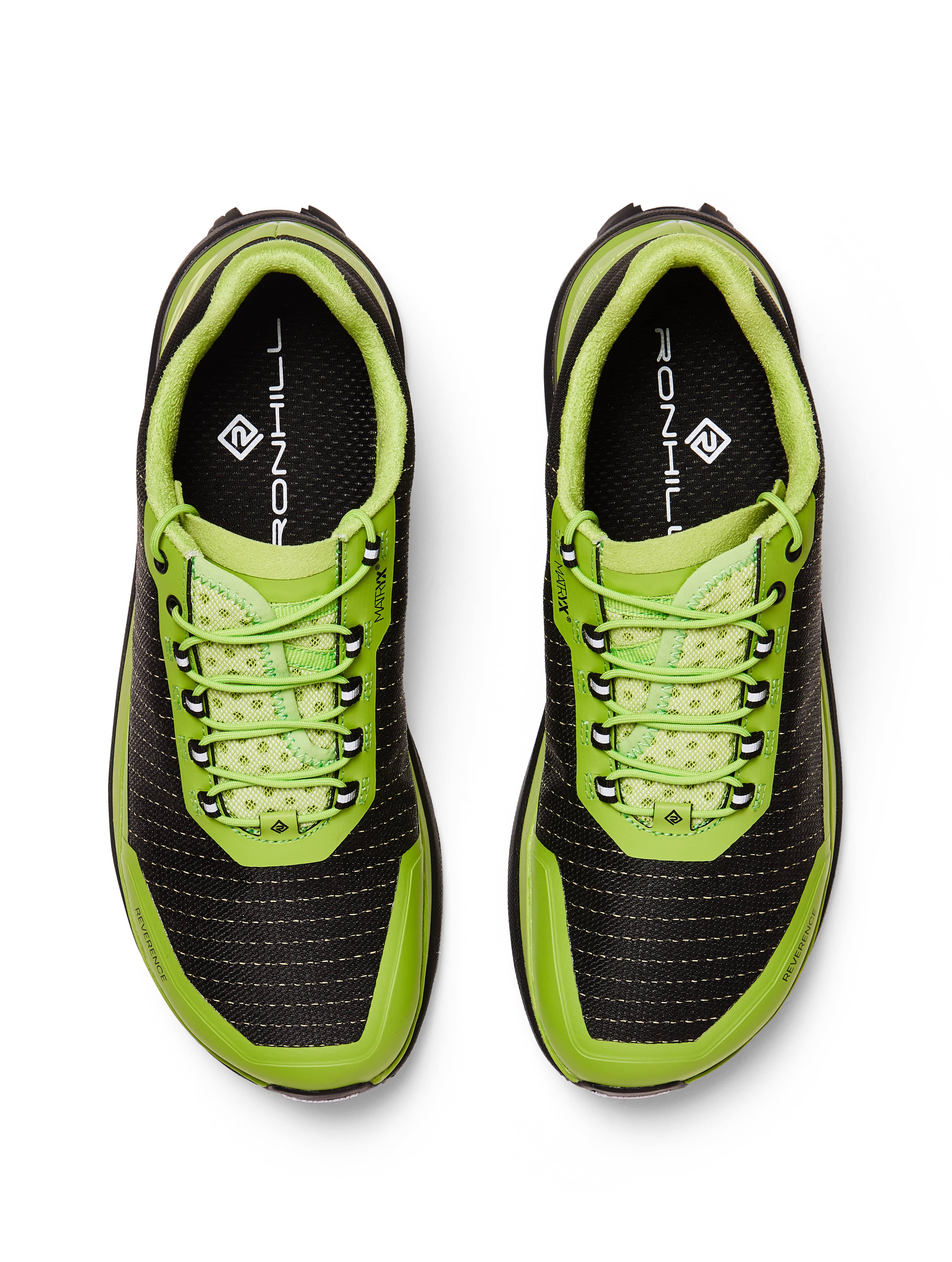 Ronhill Reverence Men's Trail Running Shoes Forest/Lime/Lemon - Image 4