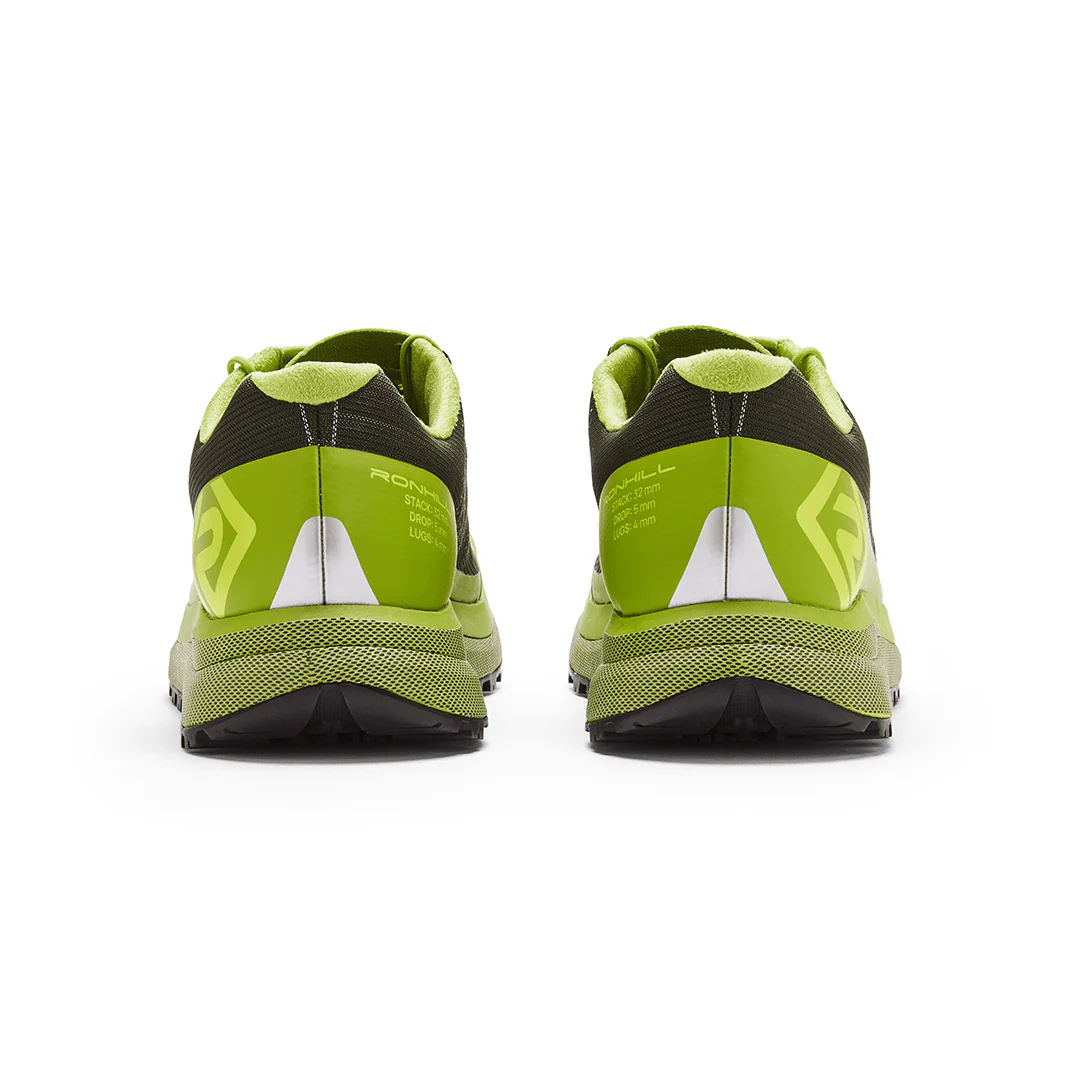 Ronhill Reverence Men's Trail Running Shoes Forest/Lime/Lemon - Image 8