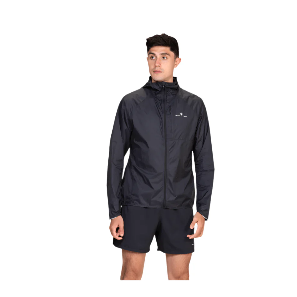 Ronhill Men's Tech All-Terrain Jacket in All Black AW25 - Image 3