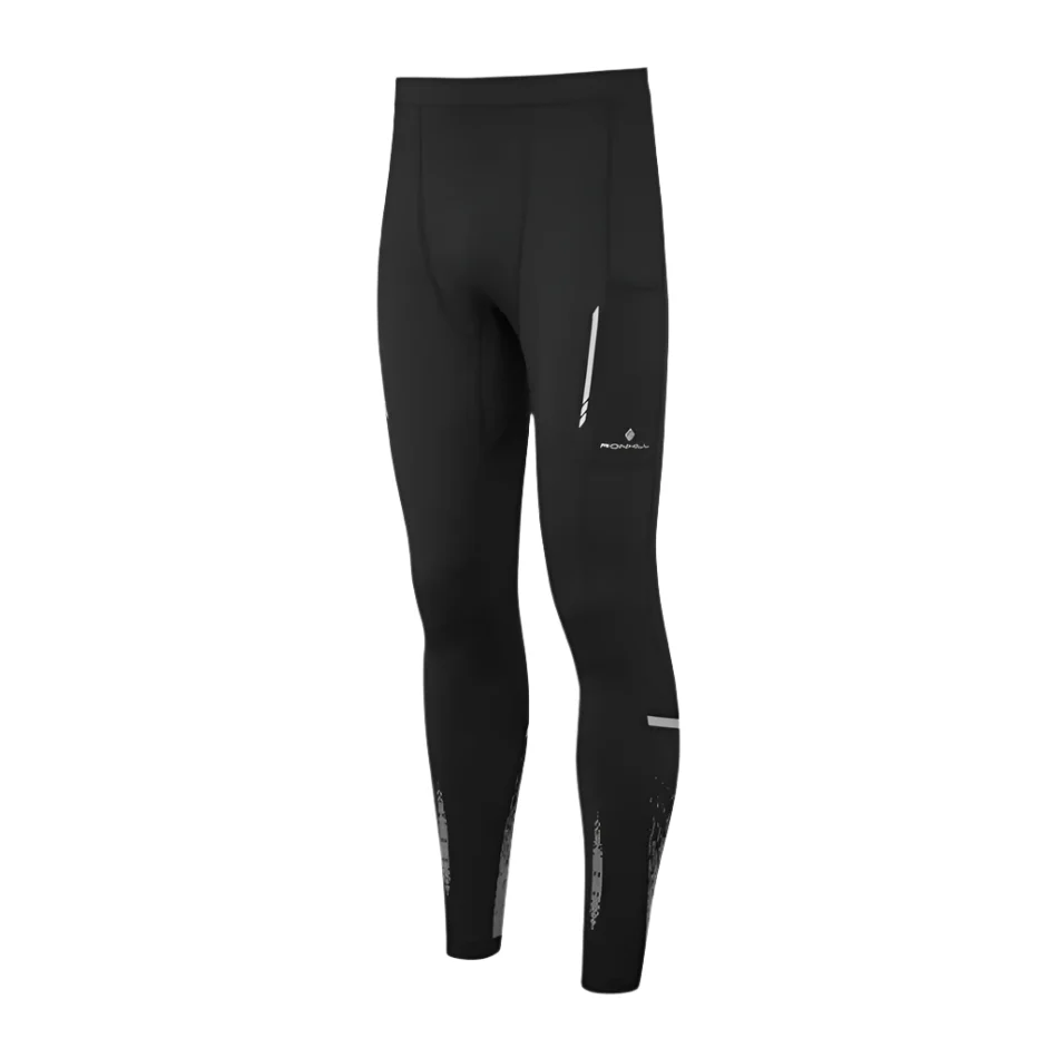 Ronhill Men's Tech Reflect Tight in Black/Reflect AW25