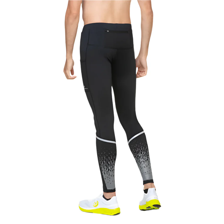 Ronhill Men's Tech Reflect Tight in Black/Reflect AW25 - Image 4