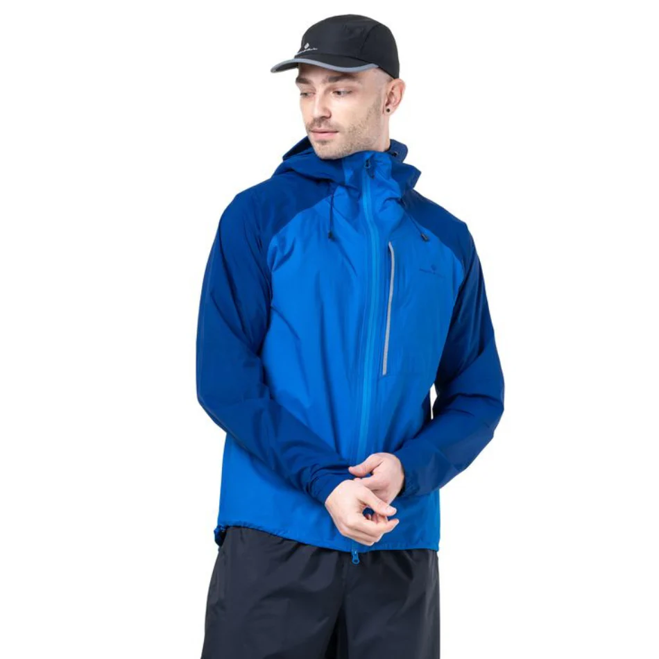 Ronhill Men's Tech Storm Jacket in Ocean/Electric Blue AW25 - Image 3
