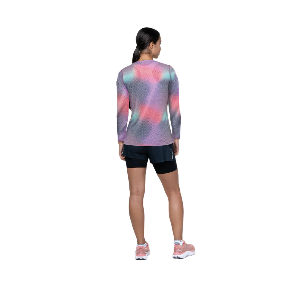 Ronhill Women's Tech Golden Hour Long Sleeved Tee in Multi Glow AW25 - Image 4