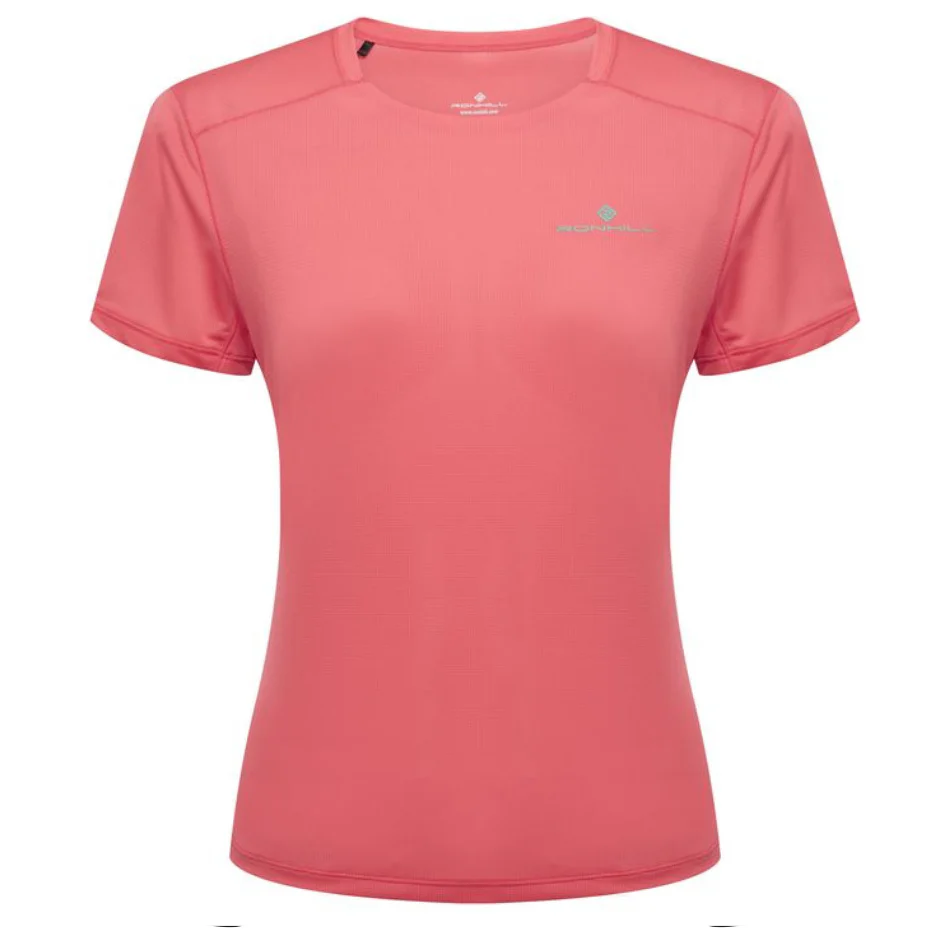 Ronhill Women's Tech Short Sleeved Tee in Sorbet Sun/Florida AW25 - Image 3