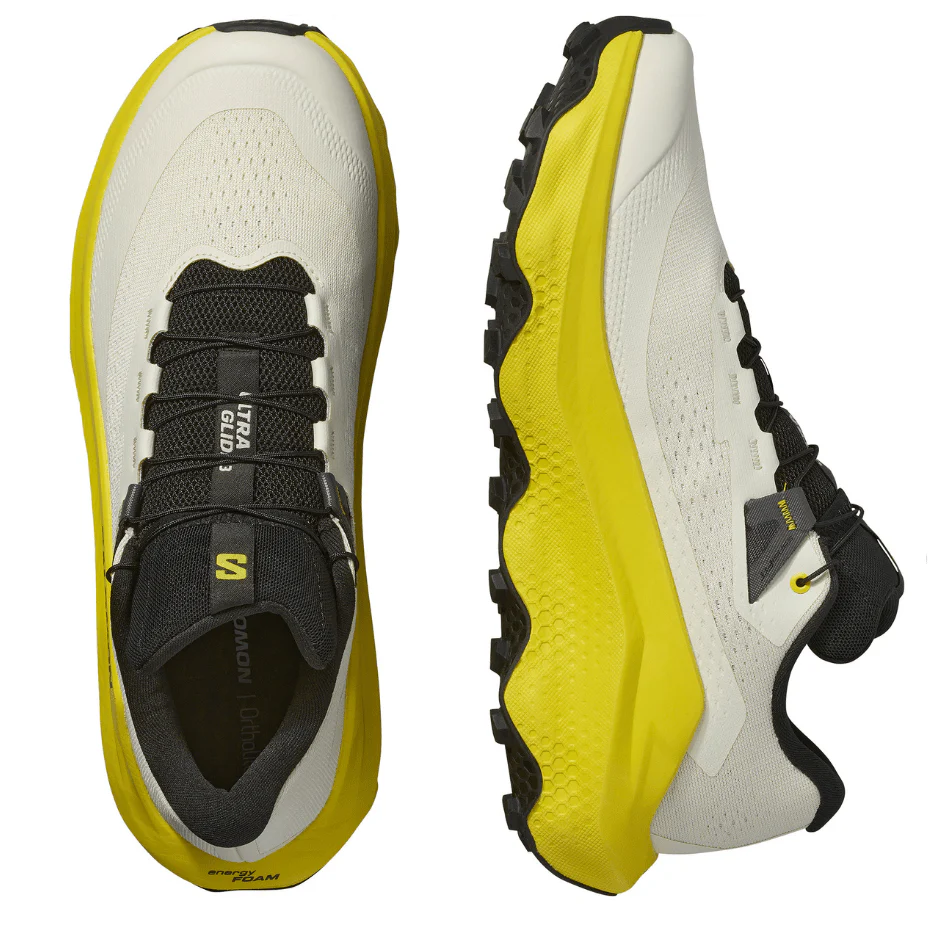 Salomon Men's Ultra Glide 3 Trail Running Shoes in Almond Milk/Incaberry/Black AW25 - Image 2