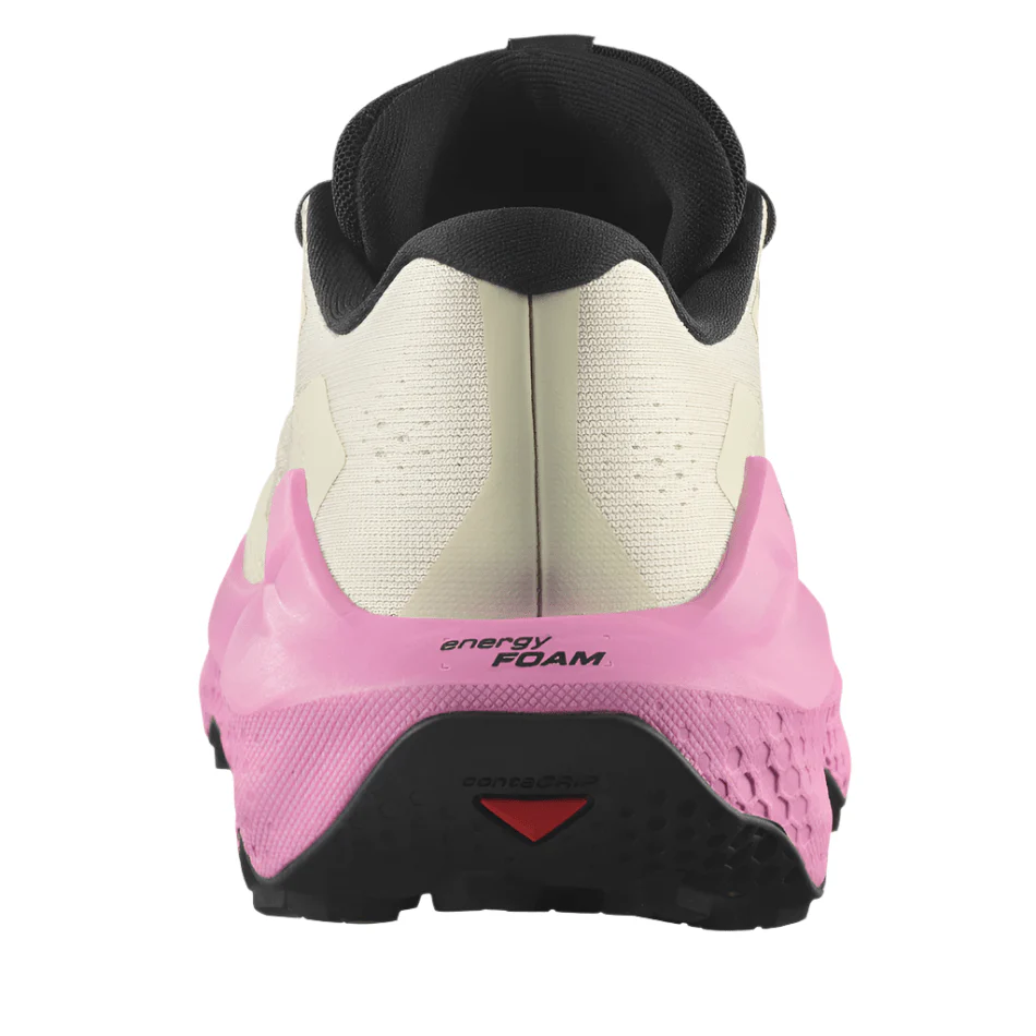 Salomon Women's Ultra Glide 3 Running Shoes in Almond Milk/Cyclamen/Black AW25 - Image 4