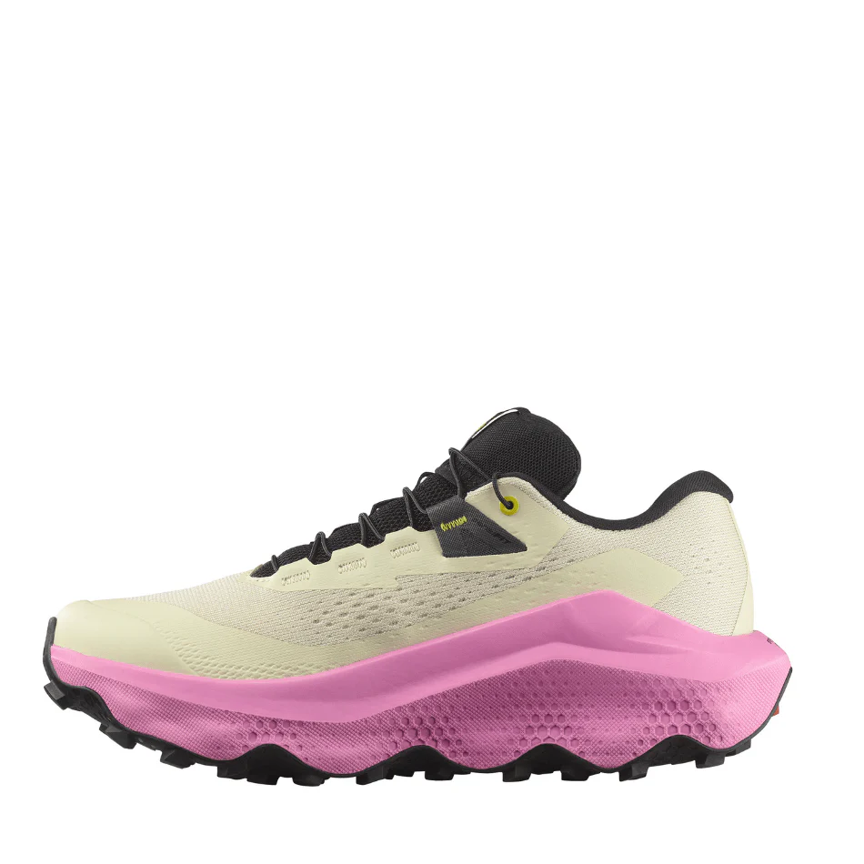 Salomon Women's Ultra Glide 3 Running Shoes in Almond Milk/Cyclamen/Black AW25 - Image 5