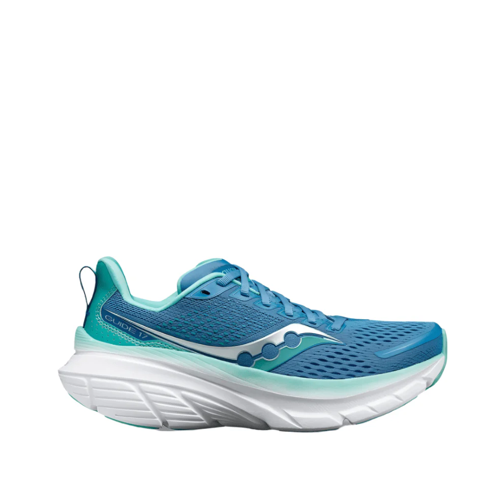 Saucony Guide 17 Women's Running Shoes SS24 Breeze/Mint