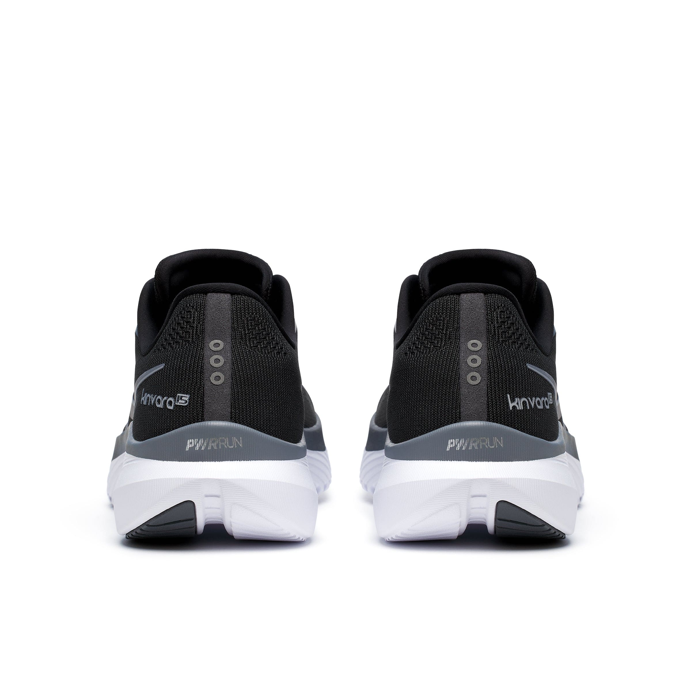 Saucony Kinvara 15 Women's Running Shoes in Black/White - Image 3