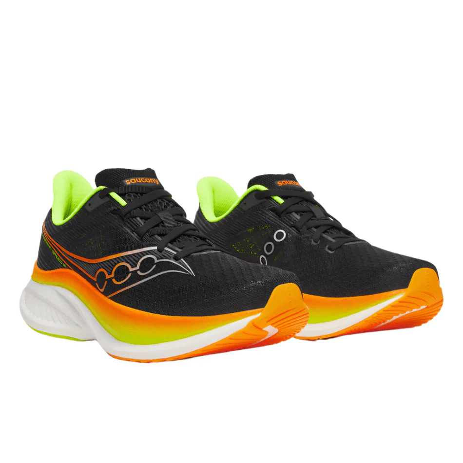 Saucony Men's Endorphin Speed 5 Running Shoes in Black/Vo2 AW25 - Image 5