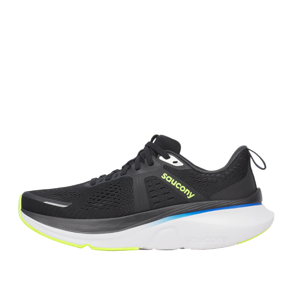 Saucony Men's Guide 18 Running Shoes in Black/Lapis - Online Exclusive - Image 6