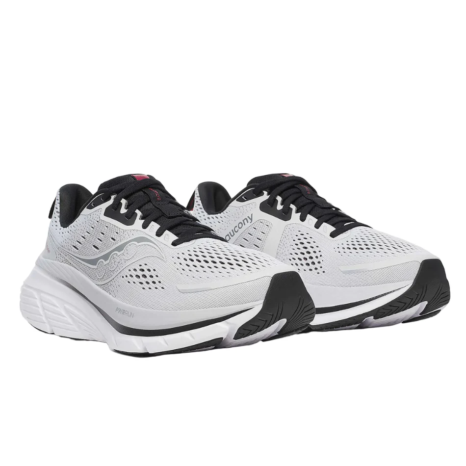 Saucony Men's Guide 18 Running Shoes in Cloud/Black SS25 - Image 2