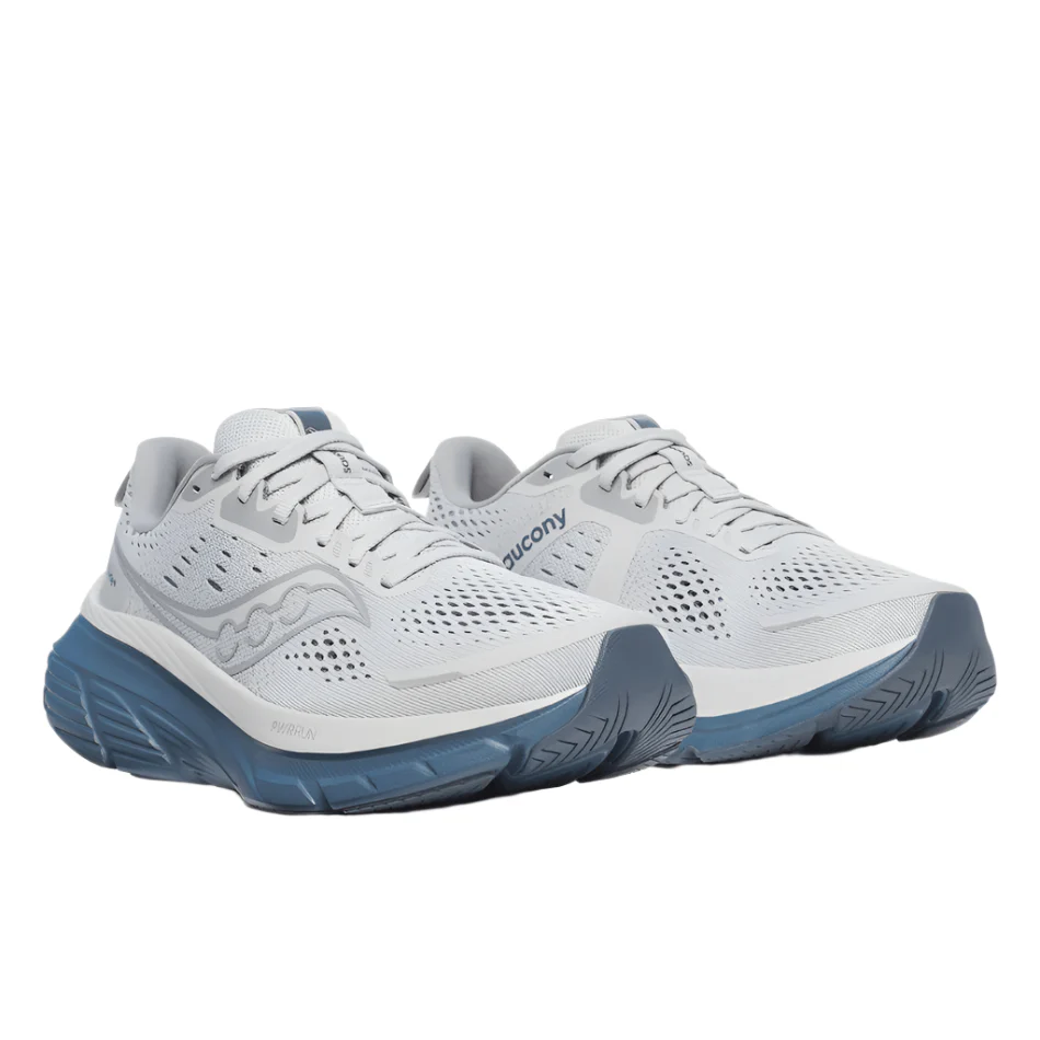 Saucony Men's Guide 18 Running Shoes in Fossil/Dusk AW25 - Image 5