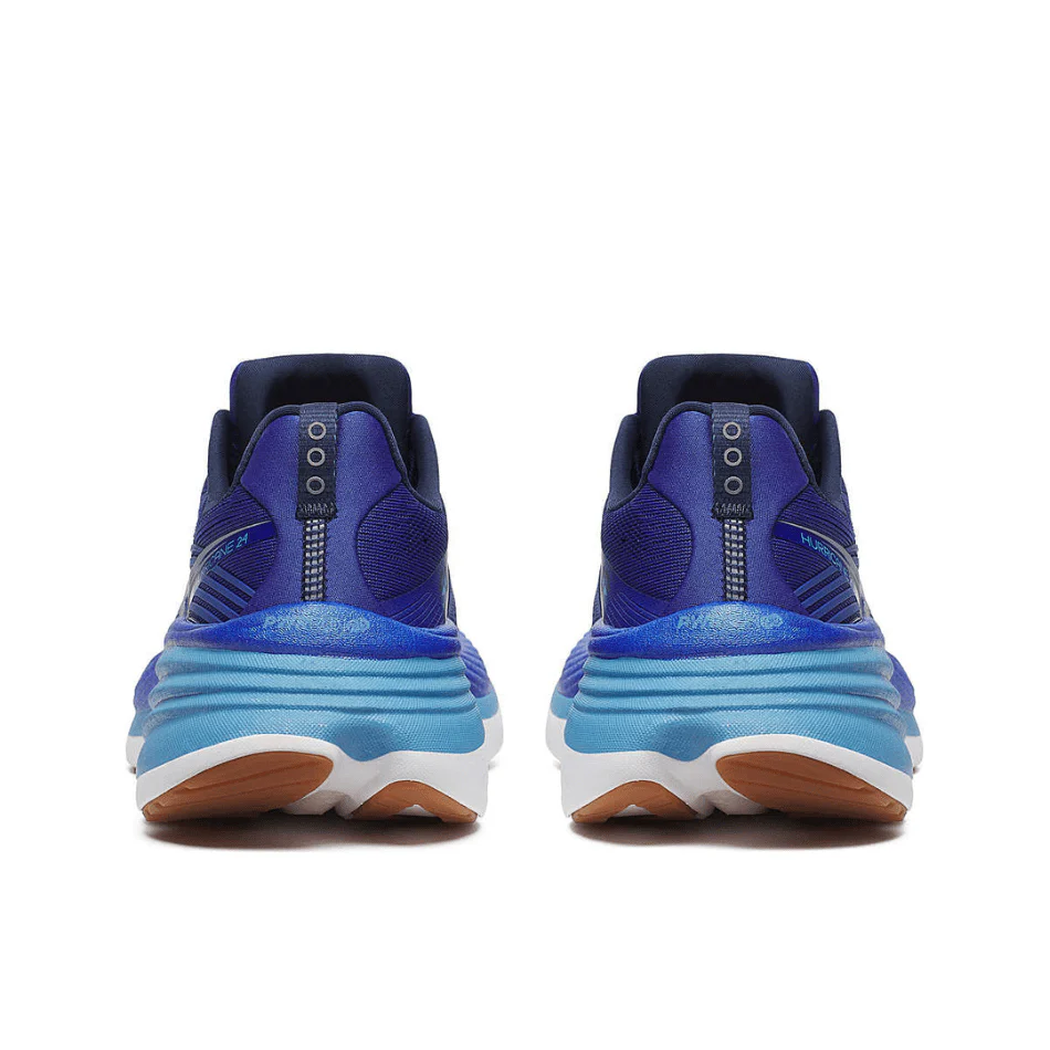 Saucony Men's Hurricane 24 Running Shoes in Azurite SS25 - Image 4