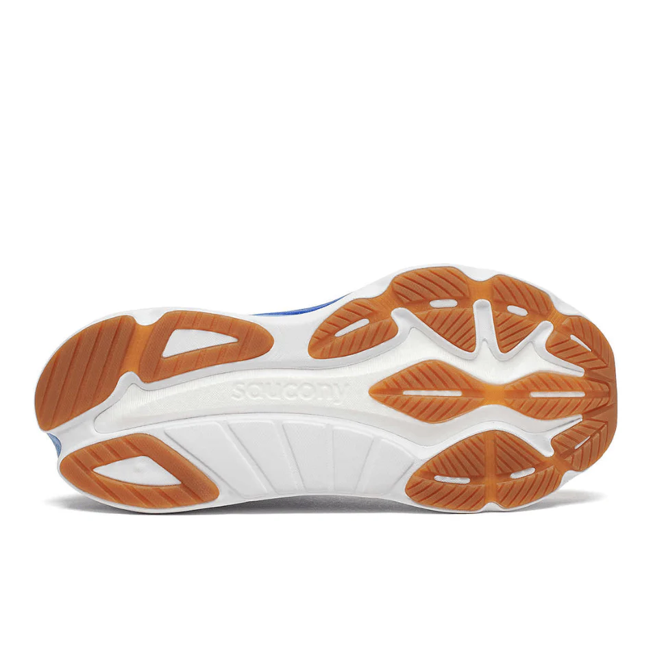 Saucony Men's Hurricane 24 Running Shoes in Azurite SS25 - Image 6