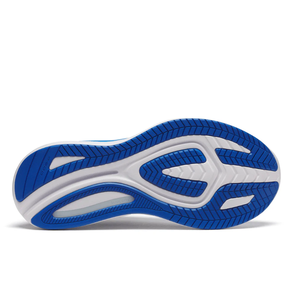 Saucony Men's Omni 22 Running Shoes in Cloud/Sky Diver SS25 - Image 4