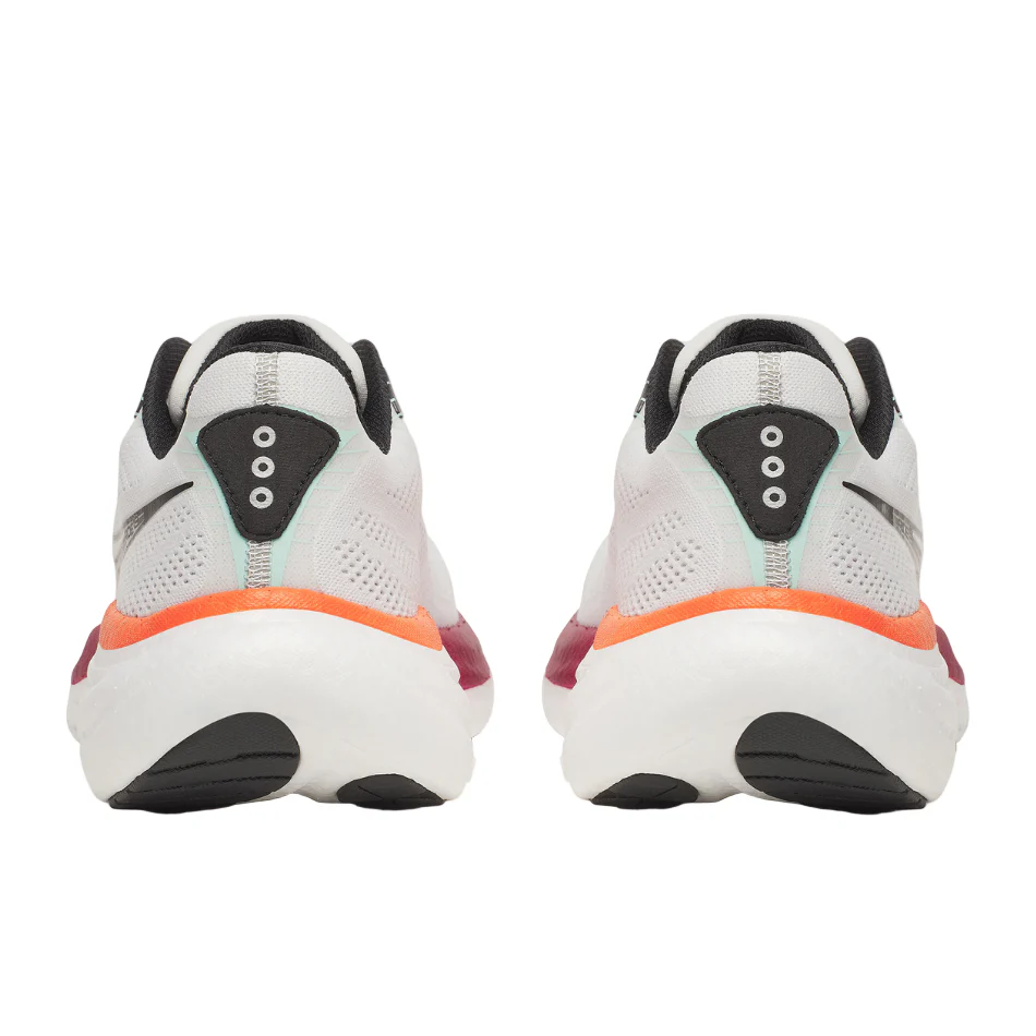Saucony Men's Ride 19 Running Shoes in White/Crimson SS26 - Image 4