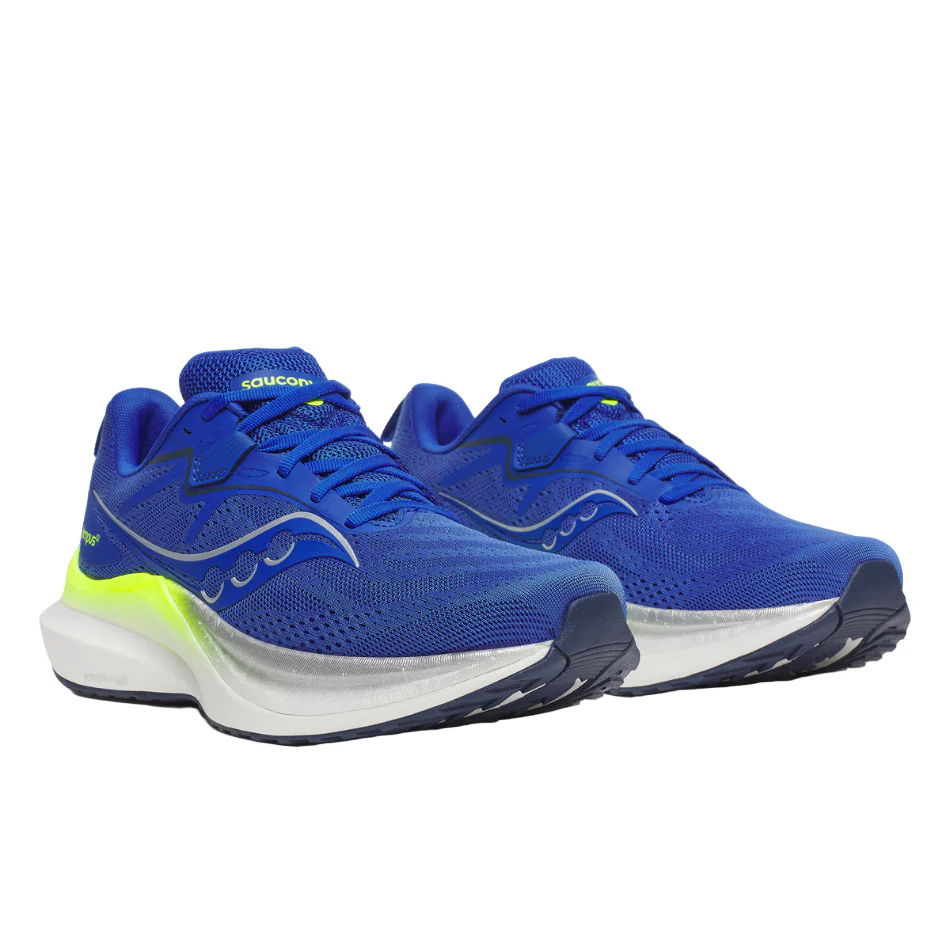 Saucony Men's Tempus 2 Running Shoes in Lapis/White - Online Exclusive - Image 3