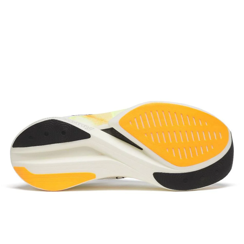 Saucony Unisex Endorphin Elite 2 Running Shoes in White/Peel SS25 - Image 4